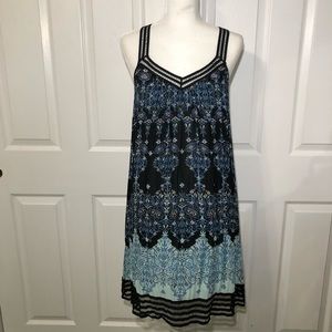 Free people beautiful lace t back  dress
